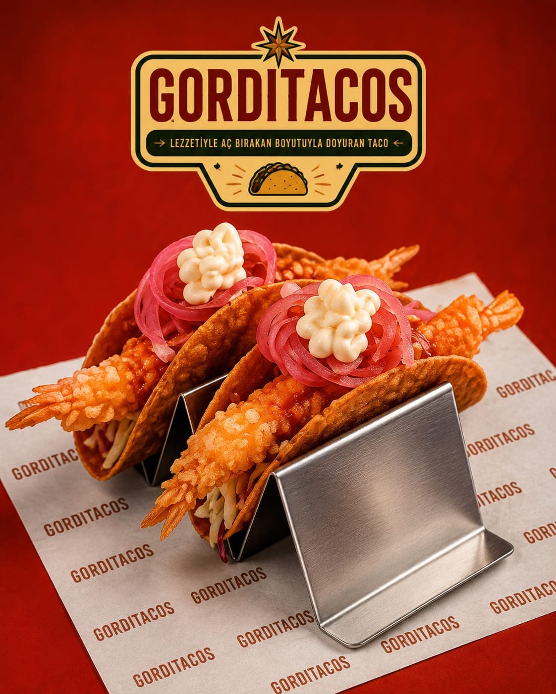Tempura Karidesli Taco